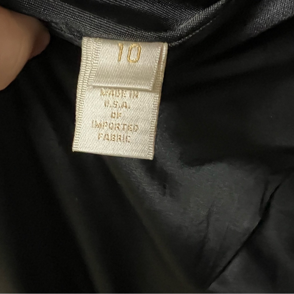 FLEURETTE Mid-Length Black Loro Piana Wool Top Coat, 10 - Picture 12 of 15